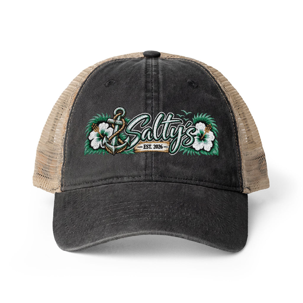 Women's Washed Mesh-Back Cap