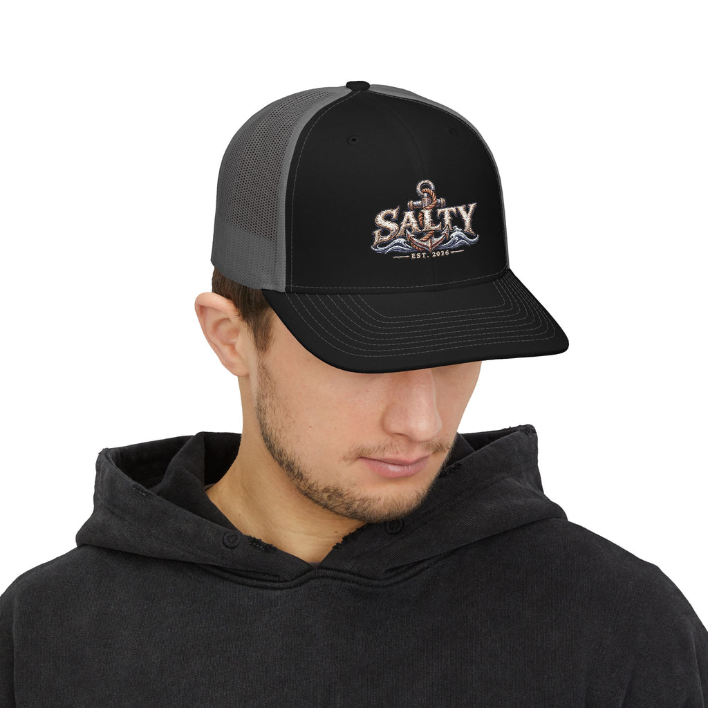 Salty’s Anchor Trucker Hat