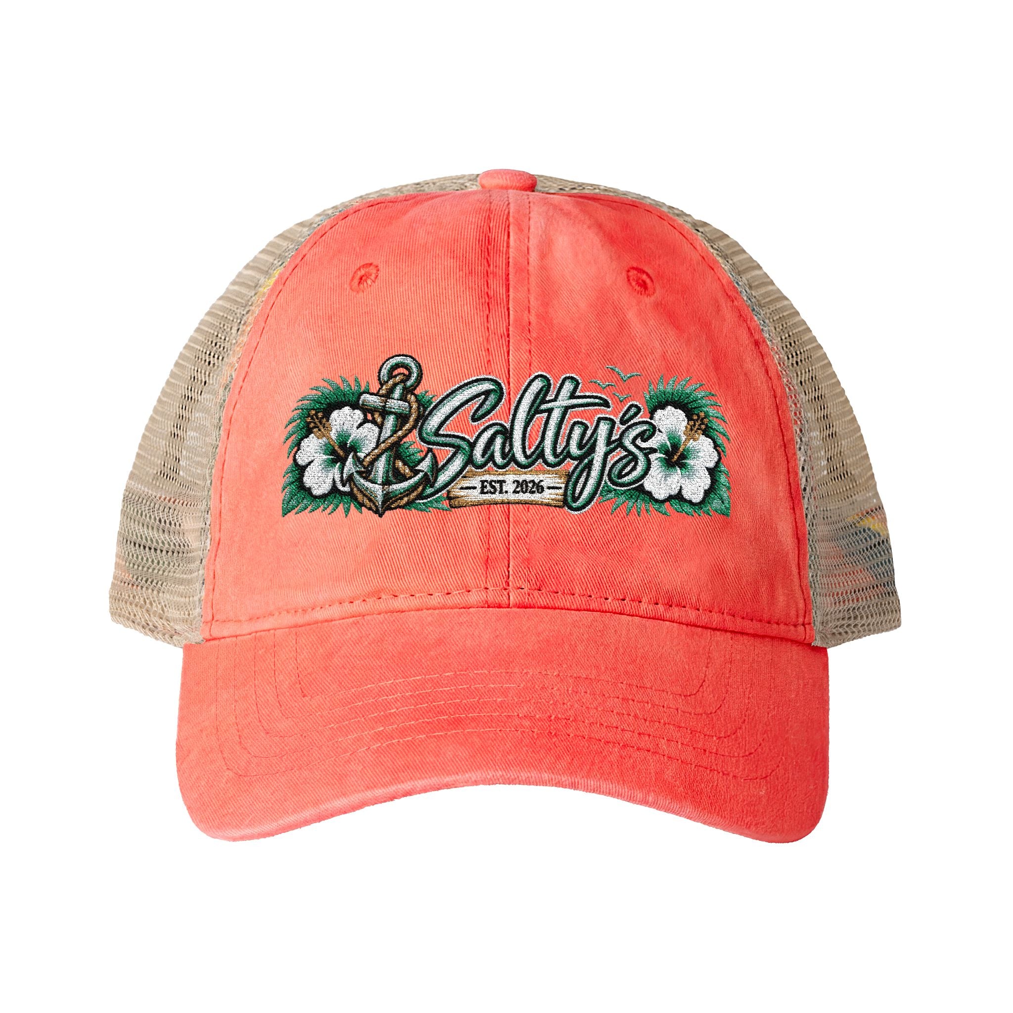 Women's Washed Mesh-Back Cap