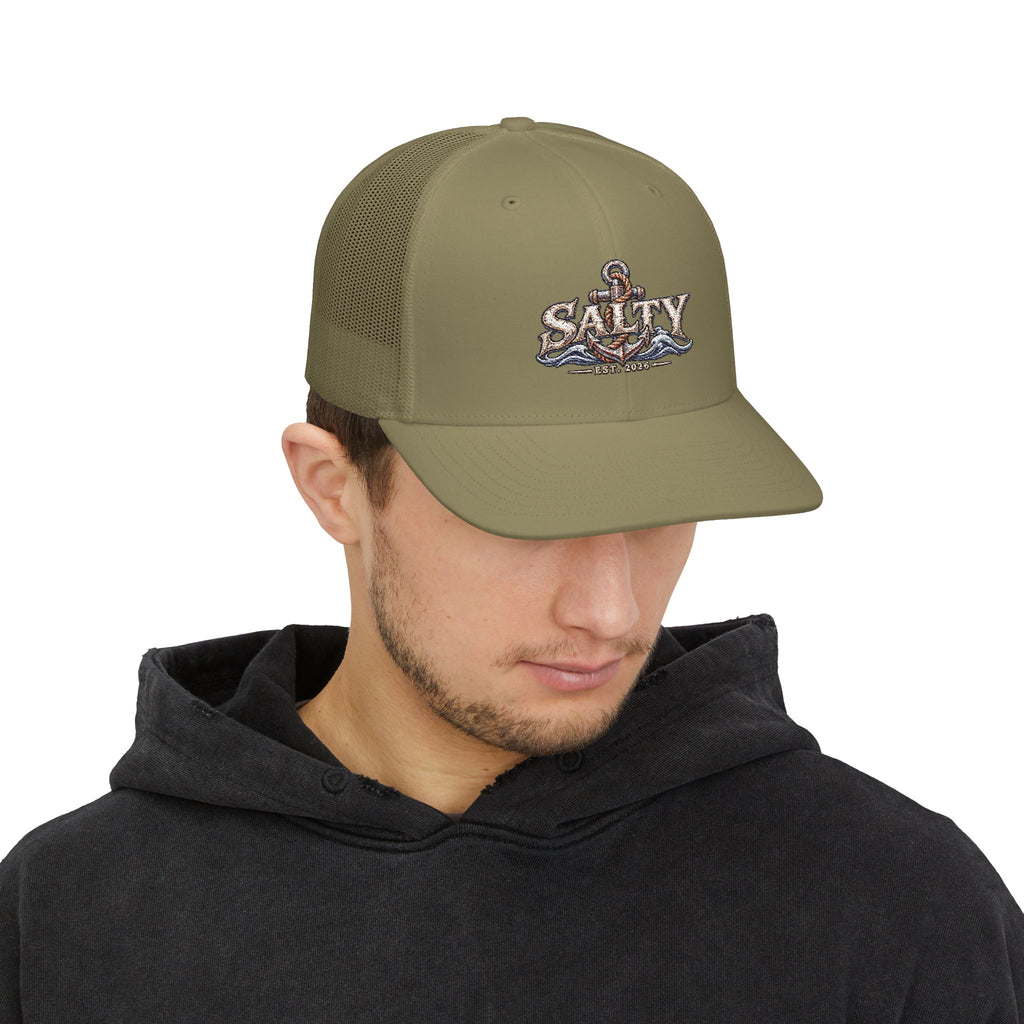 Salty’s Anchor Trucker Hat