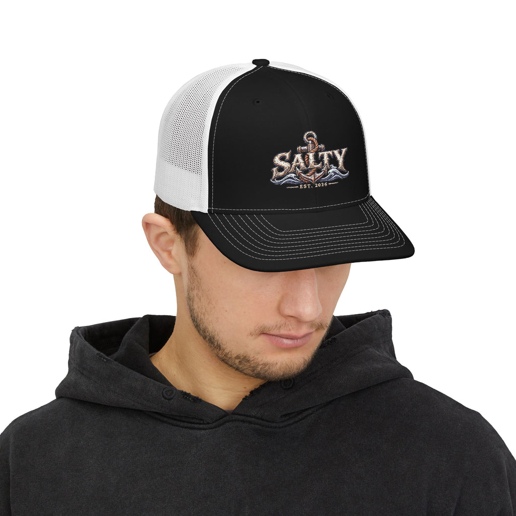 Salty’s Anchor Trucker Hat